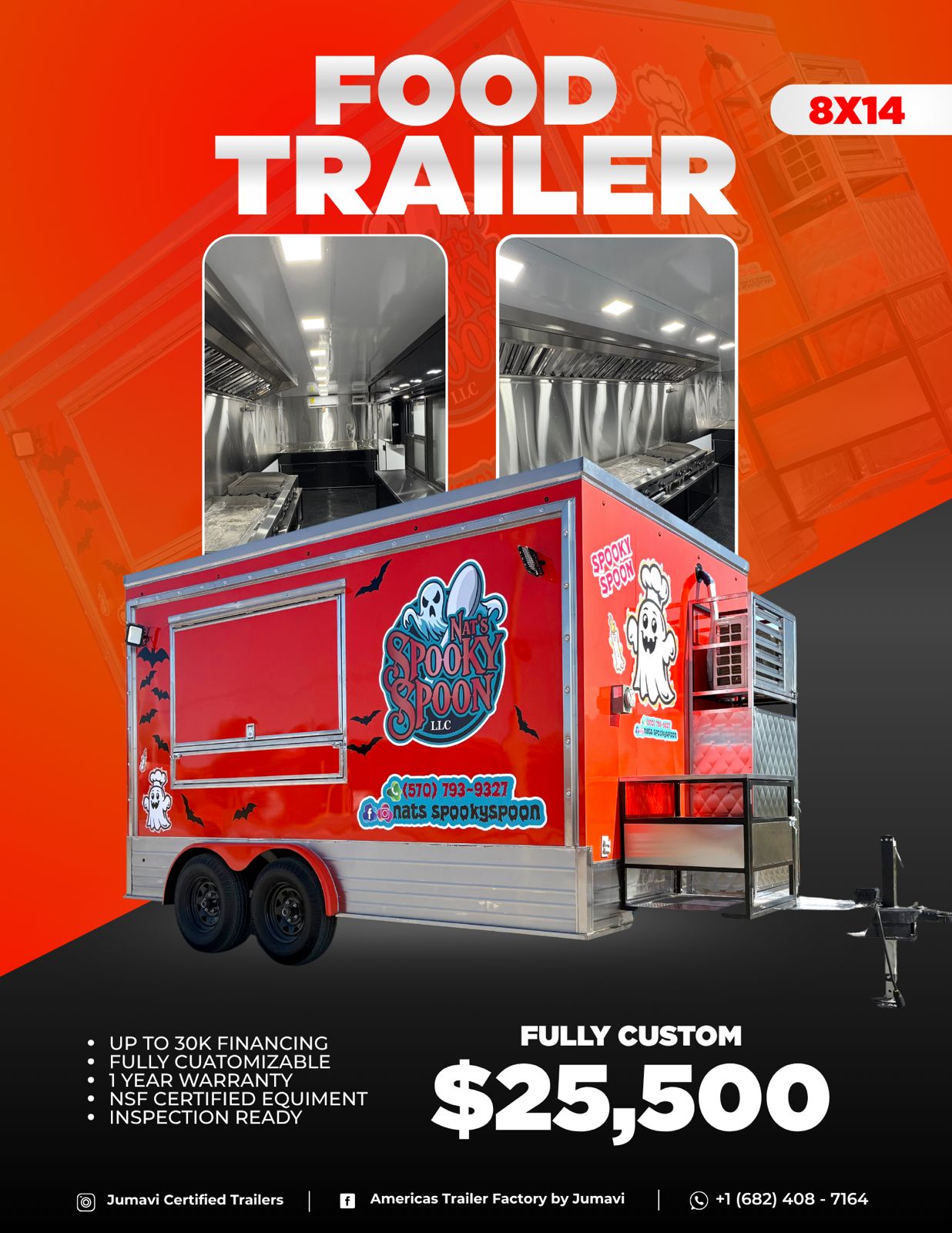 JUMAVI FOOD TRAILER 8X14