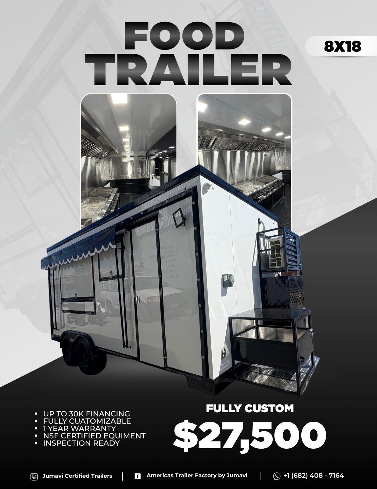 JUMAVI FOOD TRAILER 8X18